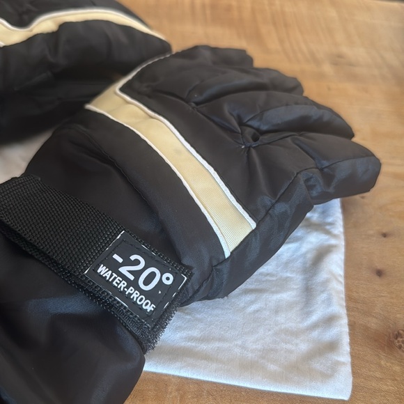 Ski Gloves Fleece-lined for Snowboarding or Skiing Unisex M/L - Picture 2 of 8